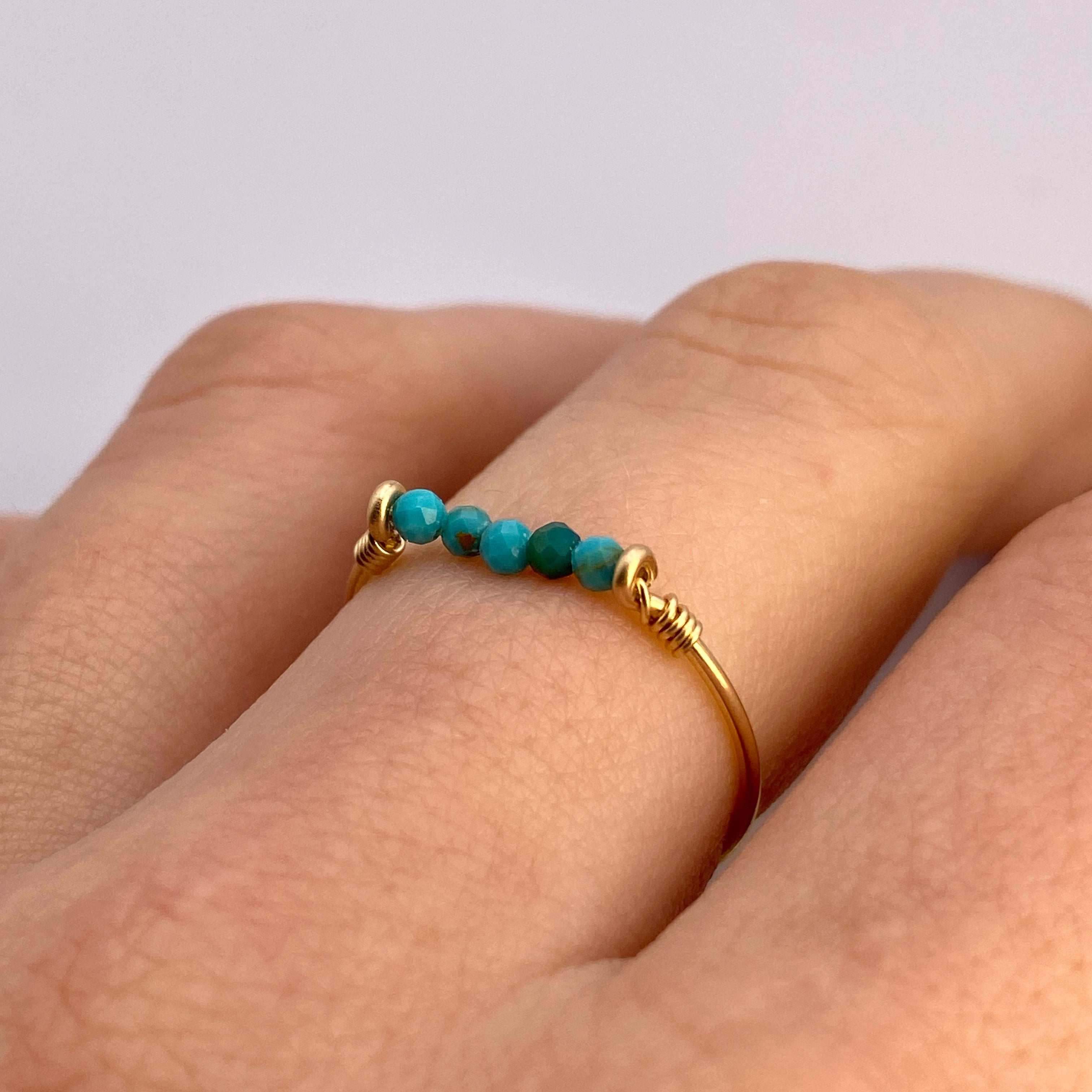 Turquoise Bar Ring