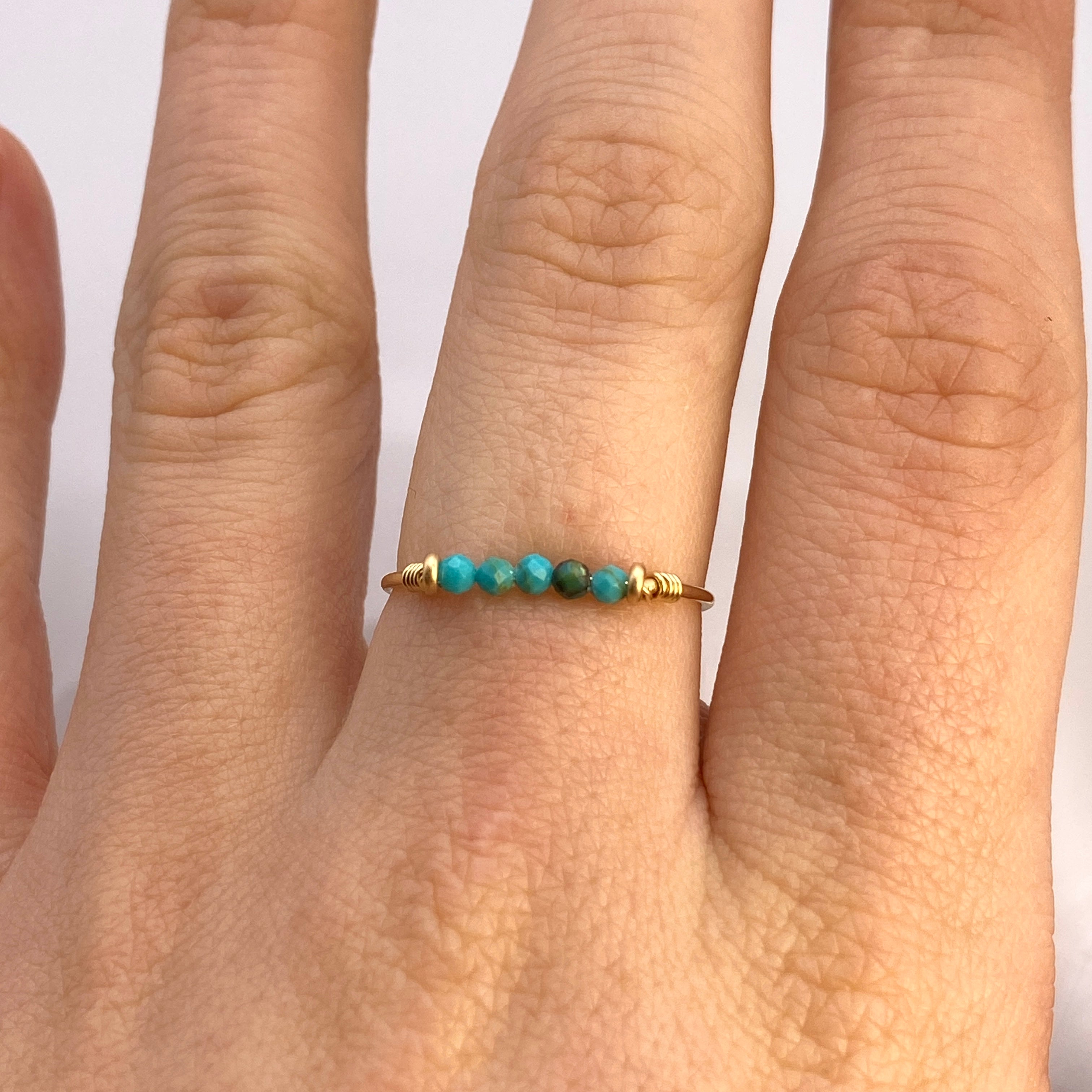 Turquoise Bar Ring