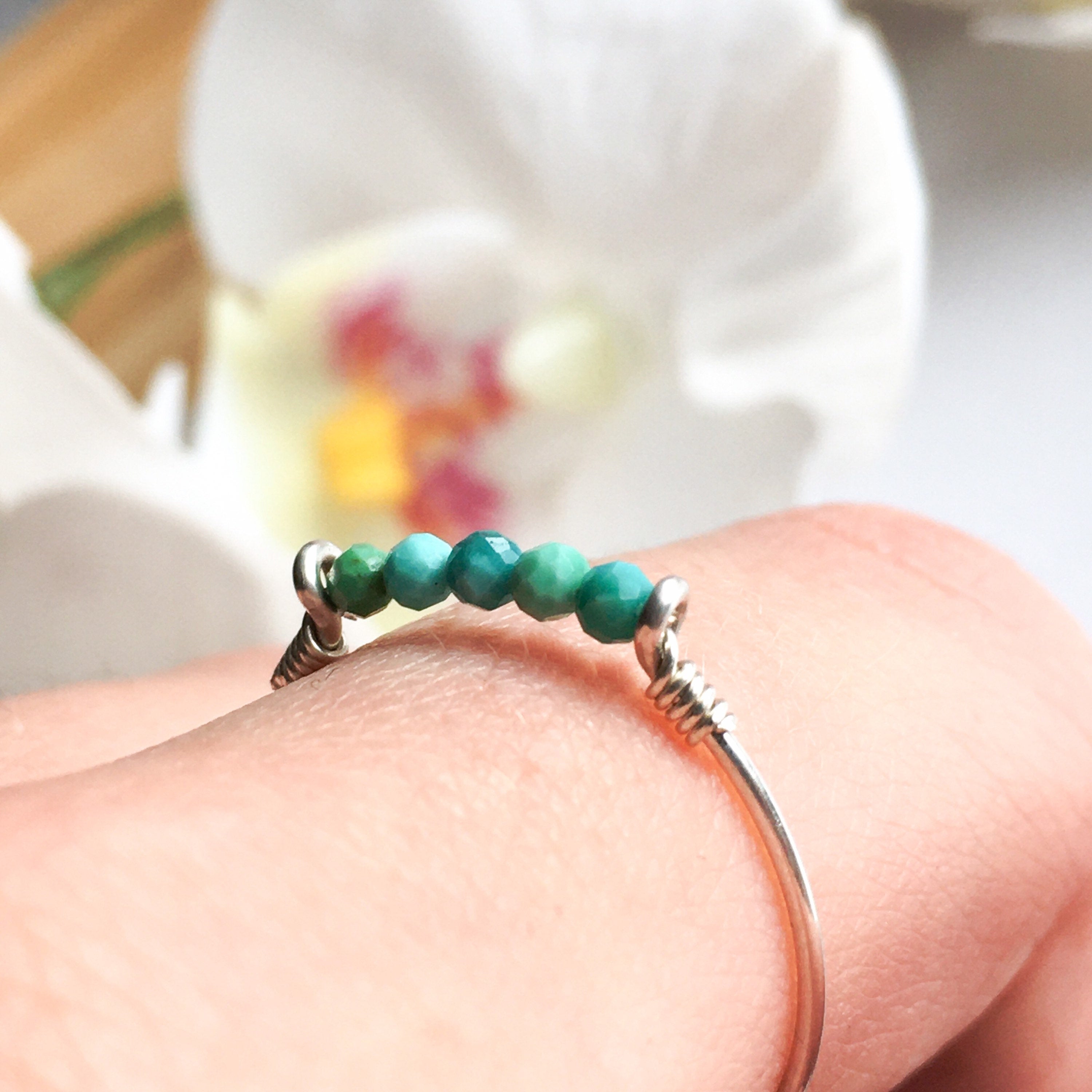 Turquoise Bar Ring