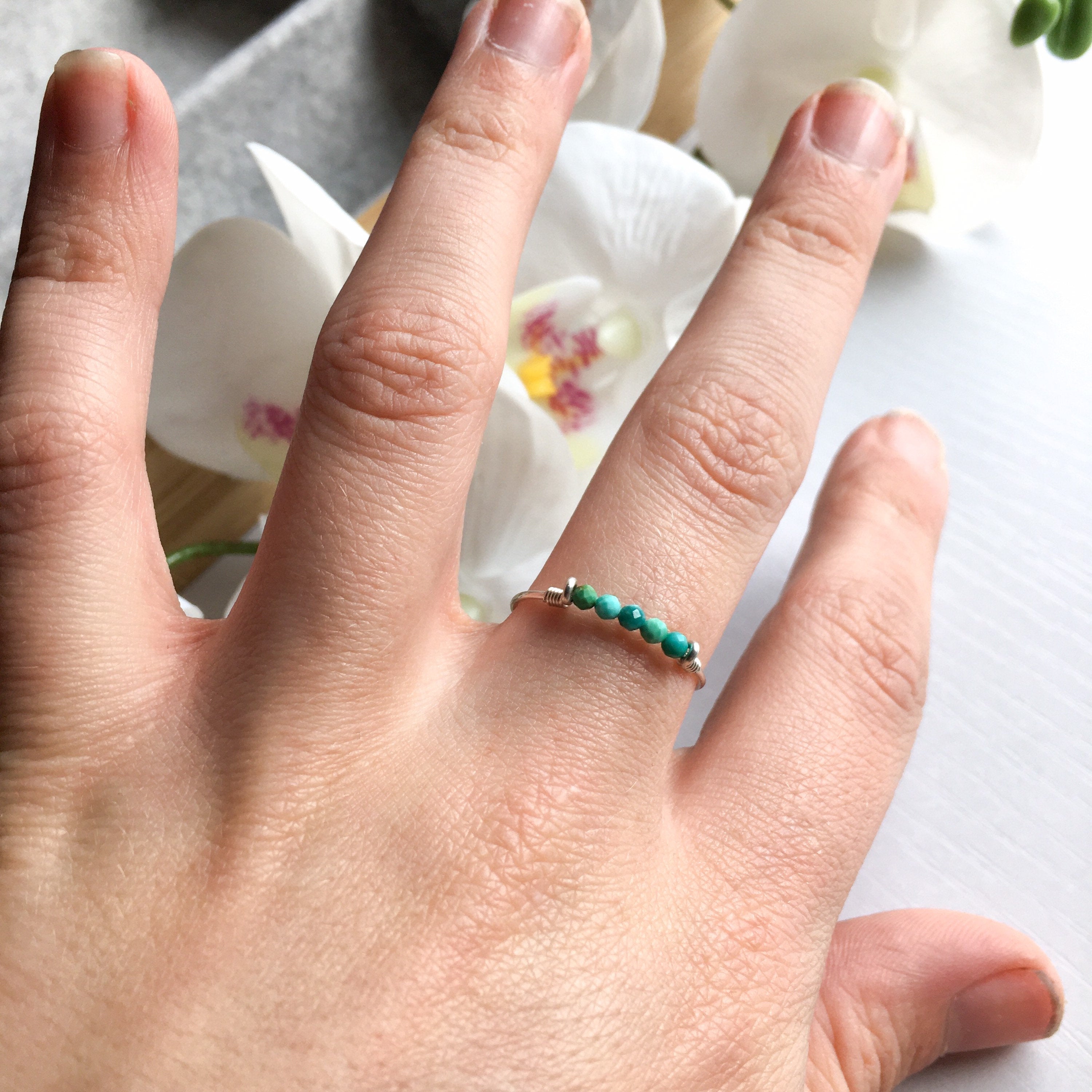 Turquoise Bar Ring