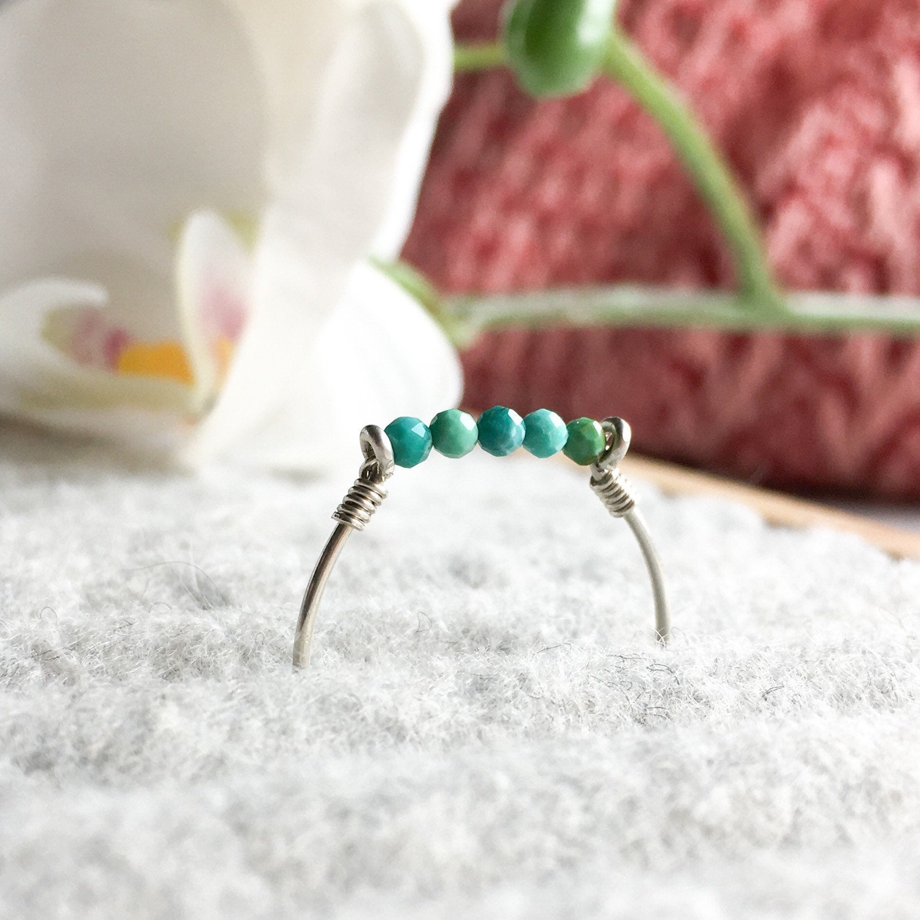 Turquoise Bar Ring