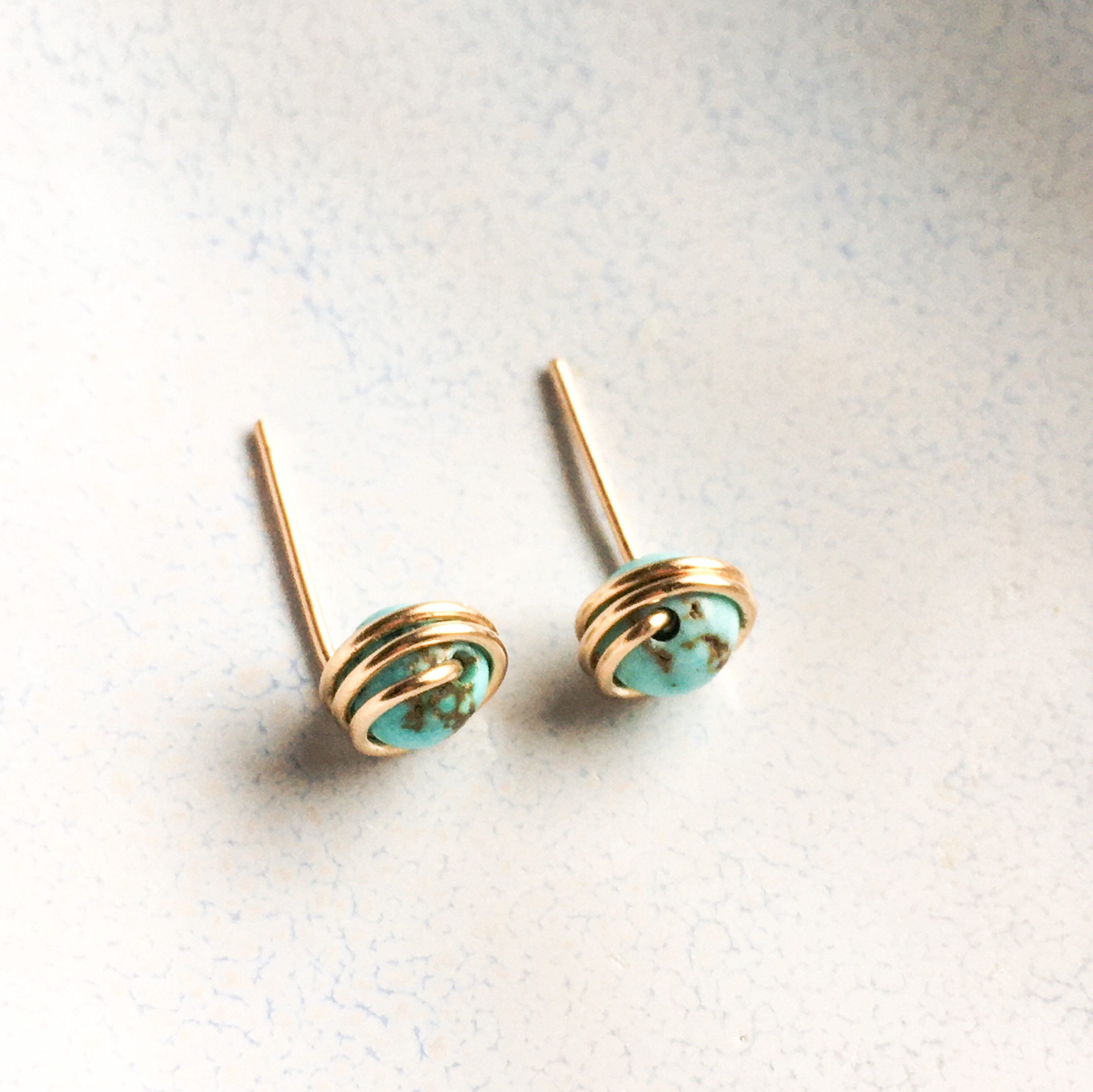 Turquoise Stud Earrings