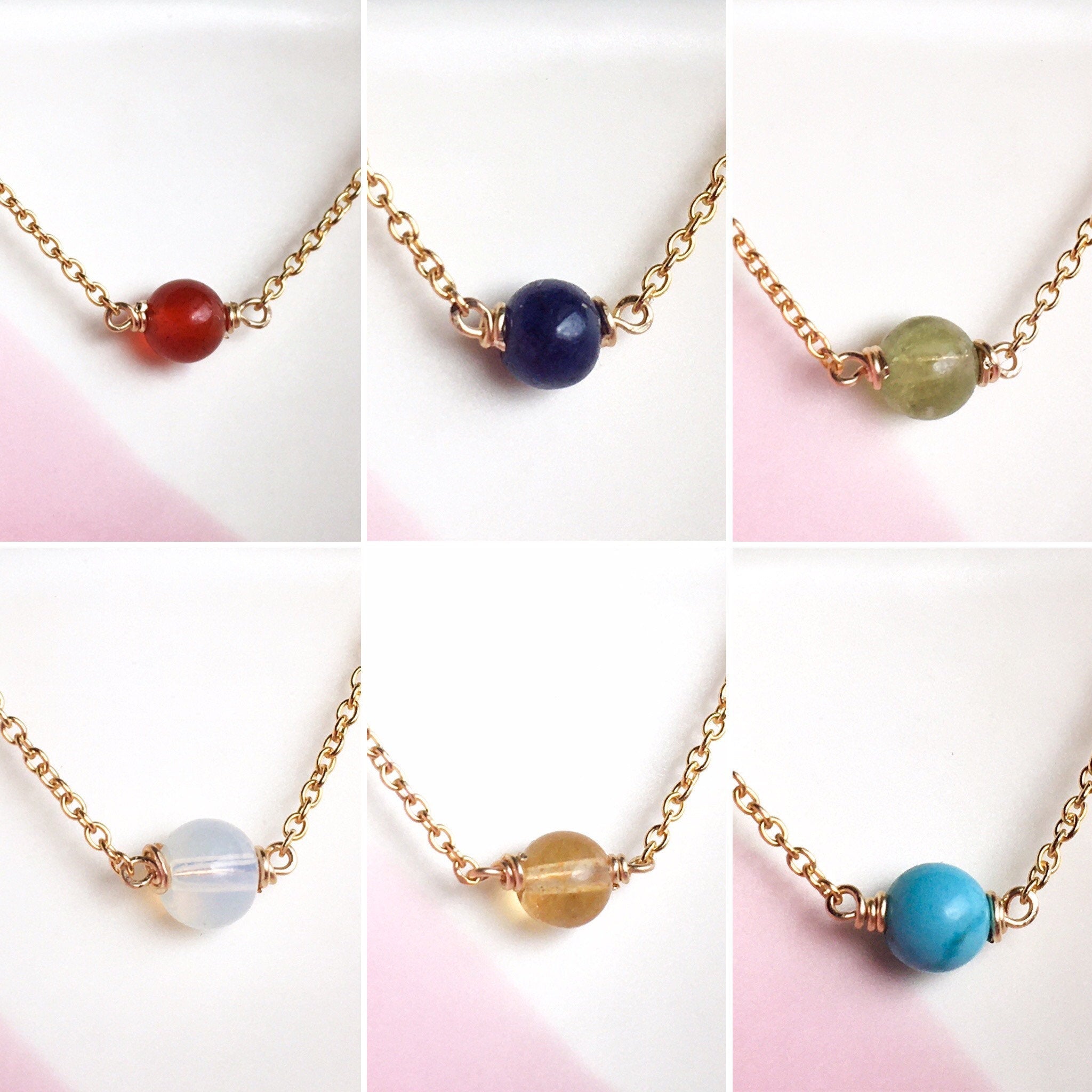 Birthstone Necklaces