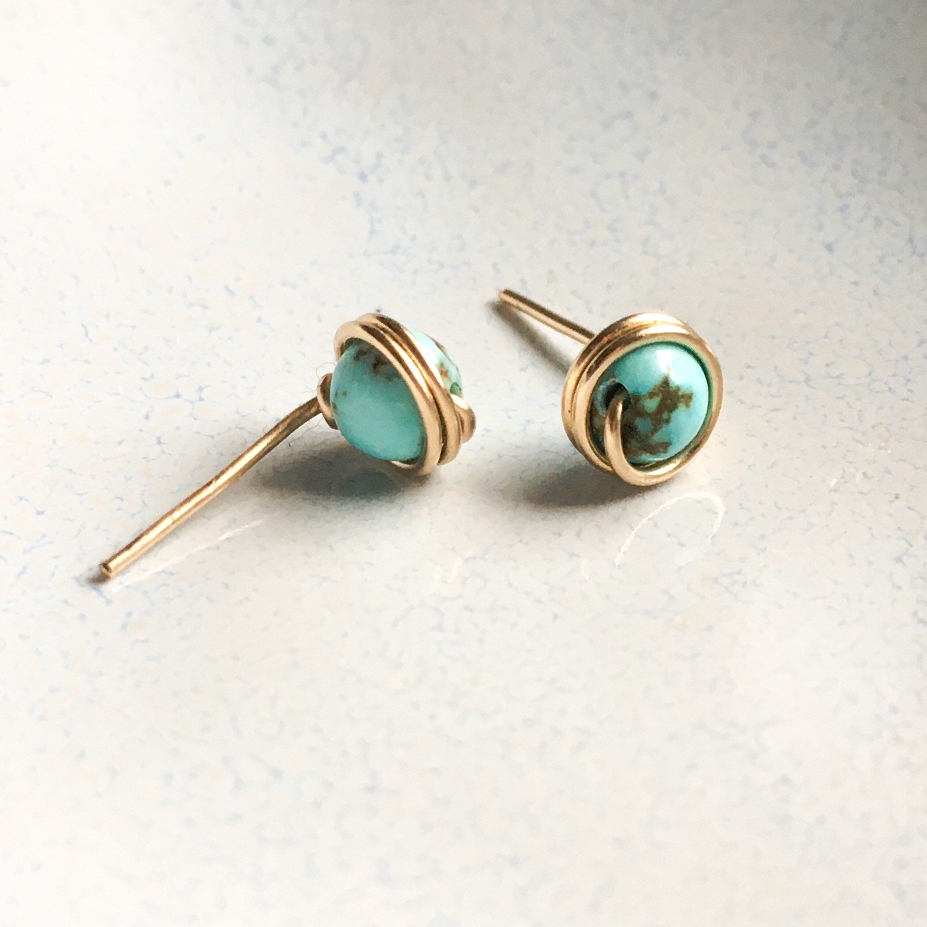 Turquoise Stud Earrings