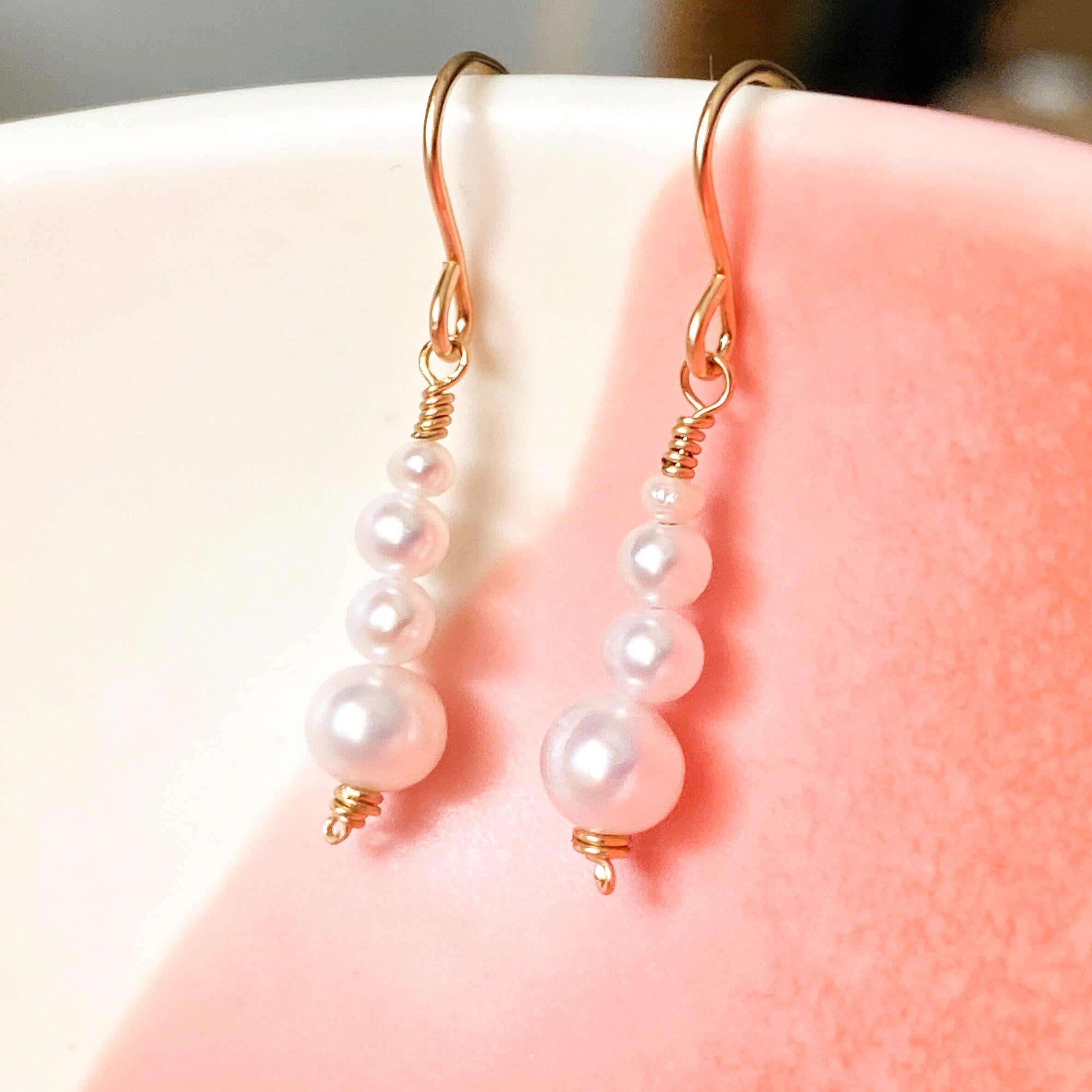 Pearl Dangle Earrings