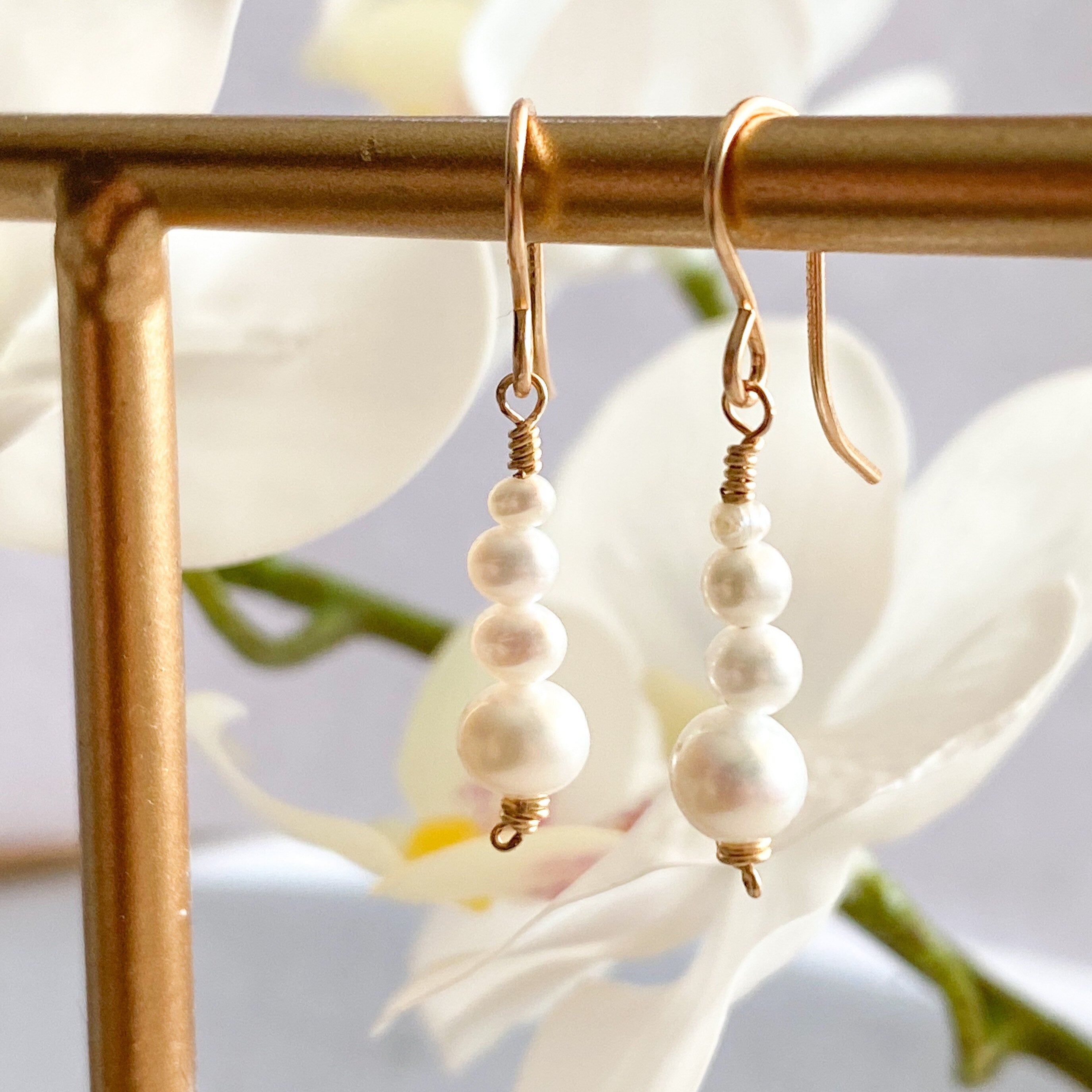 Pearl Dangle Earrings