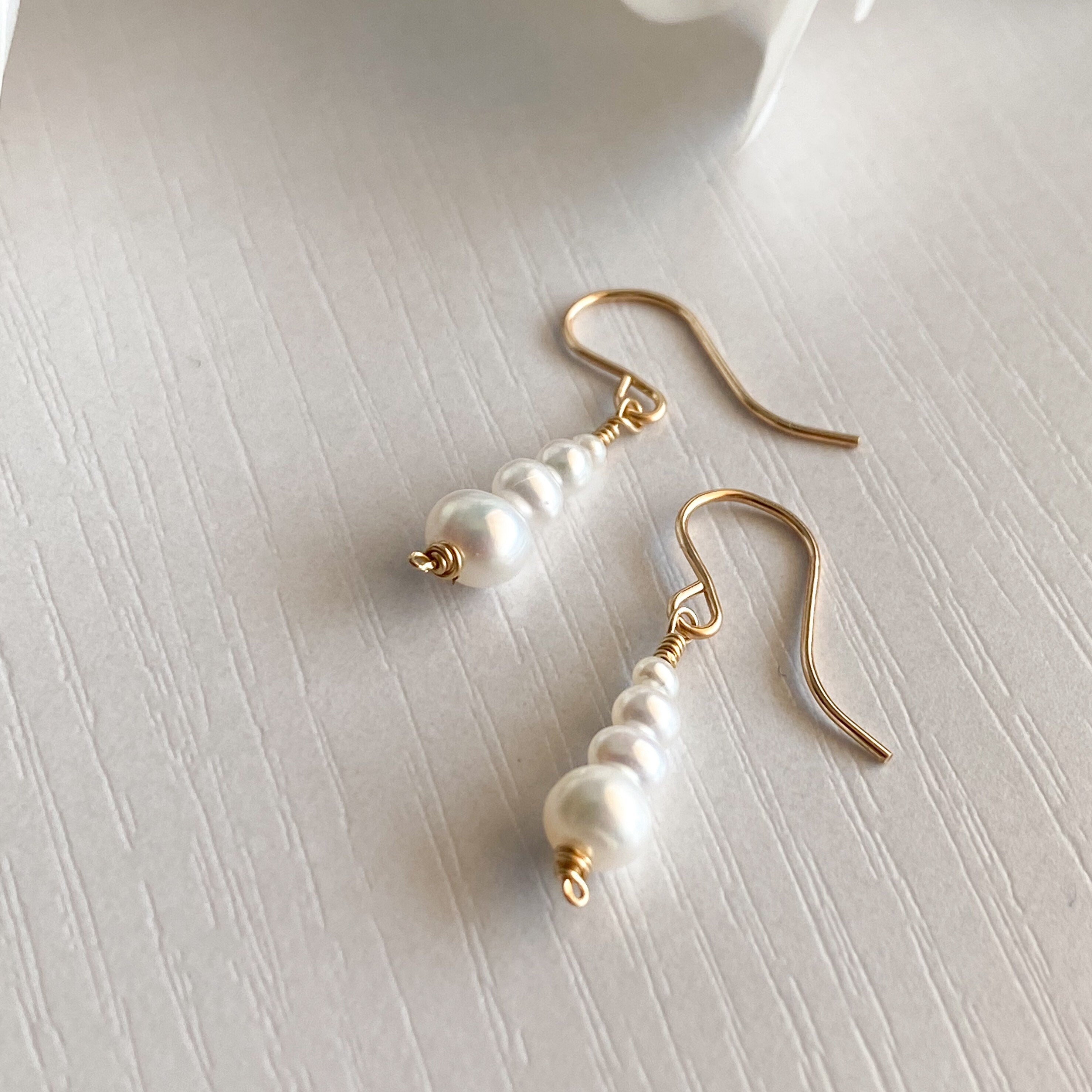 Pearl Dangle Earrings