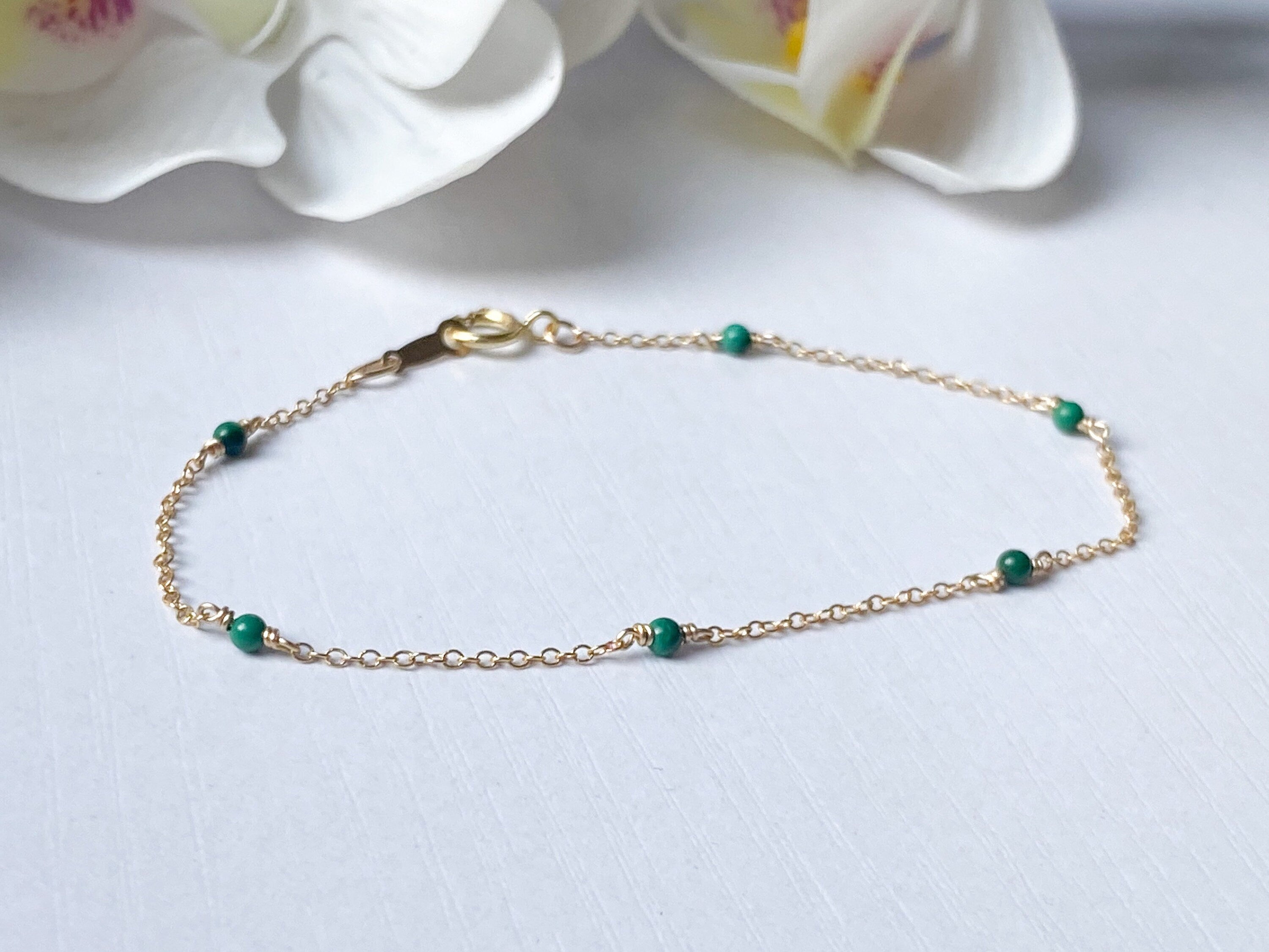 Malachite Station Bracelet